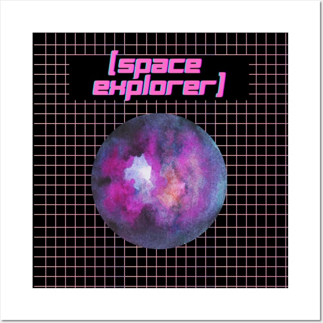 Space Exlporer Wall Art by Moshi Moshi Designs